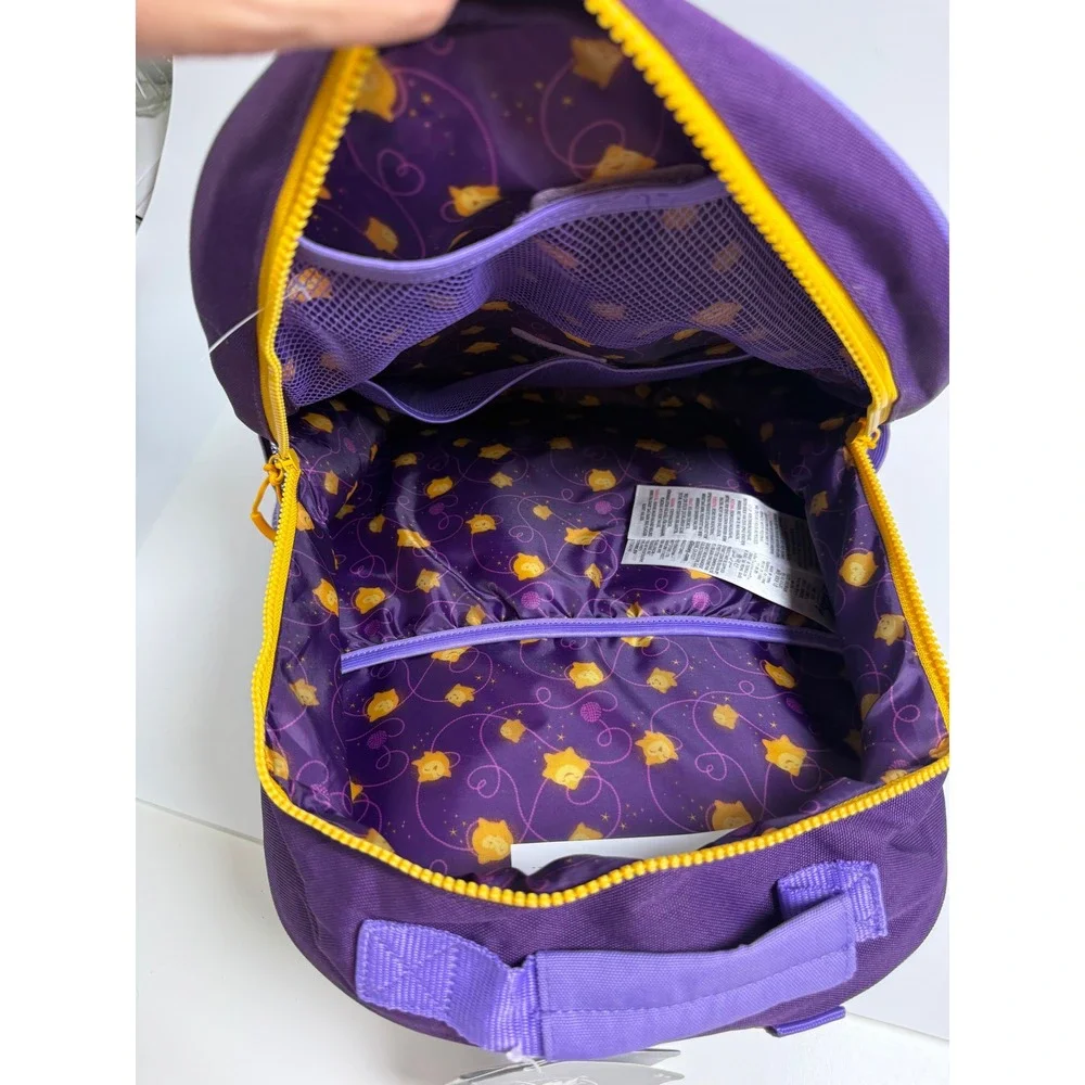 NWT Disney Wish Asha Valentino Purple Backpack Tech Sleeve Magic Every Wish New